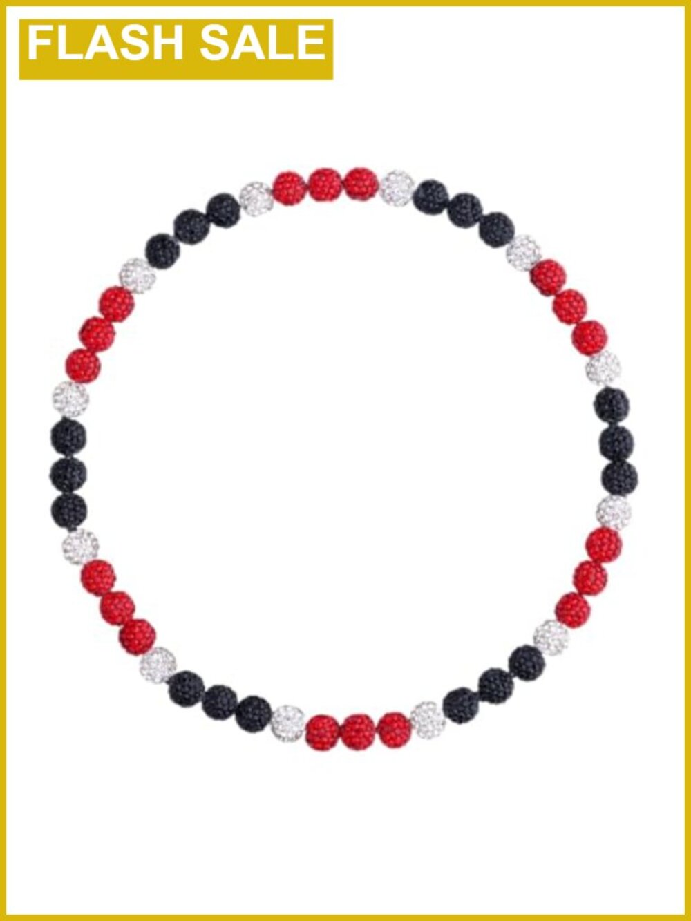 Rhinestone Baseball Necklace Adjustable Elastic Chain Gift for Men